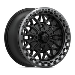 MSA Offroad Wheels MA53 BOLO BEADLOCK felni 15x7 4x156 115.1 ET38, Matt fekete