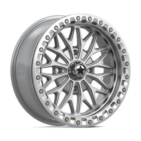 Alufelnik MSA MSA Offroad Wheels MA53 BOLO BEADLOCK felni 18x7 4x110 86 ET10, Fényes ezüst | race-shop.hu