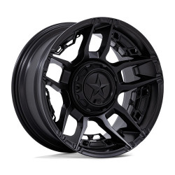 XD 871 SLASH felni 20x10 8x180 124.2 ET-18, Matt fekete