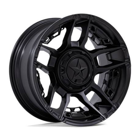 Alufelnik XD XD 871 SLASH felni 20x9 8x180 124.2 ET1, Matt fekete | race-shop.hu