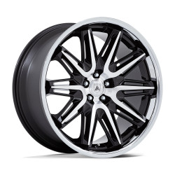 Asanti Black ABL-47 IMPERATOR felni 22x10.5 5x120 72.56 ET38, Fényes fekete