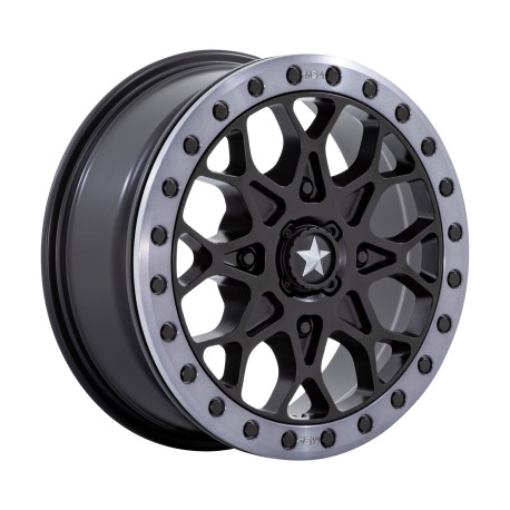 Alufelnik MSA MSA Offroad Wheels M48 PORTAL BEADLOCK felni 15x6 4x110 86 ET38, Szatén fekete | race-shop.hu