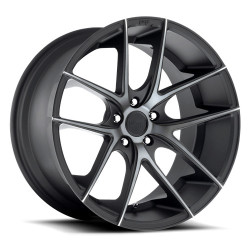 Niche M130 TARGA felni 18x8 5x120 72.6 ET15, Matt fekete