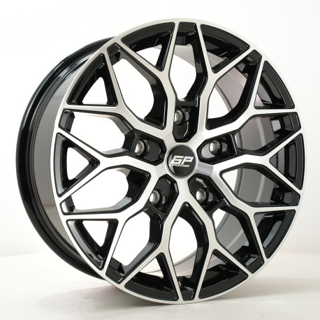 Alufelnik 6Performance 6Performance Loaded05 wheel 18X8 5X160 65,1 ET50, Black | race-shop.hu