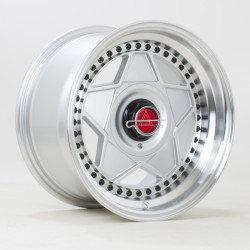 Autostar Centro wheel 15X8.25 4X100/4X108 73,1 ET20, Silver