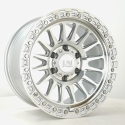Alpha Offroad Combat wheel 17X9 6X139 110,0 ET0, Silver
