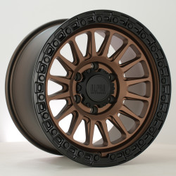 Alpha Offroad Combat wheel 17X9 6X139 110,0 ET15, Bronze
