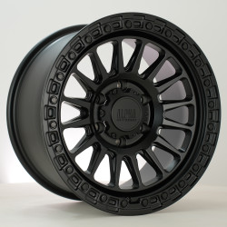 Alpha Offroad Combat wheel 17X9 6X139 110,0 ET15, Black