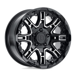 Level 8 SLINGSHOT felni 20x11.5 6x135 87.1 ET-44, Fényes fekete