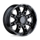 Alufelnik Level 8 Level 8 SLINGSHOT felni 22x11.5 8x180 125.1 ET-44, Matt fekete | race-shop.hu