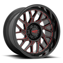 Moto Metal MO805 felni 20x10 6x139.7 106.1 ET-18, Fényes fekete