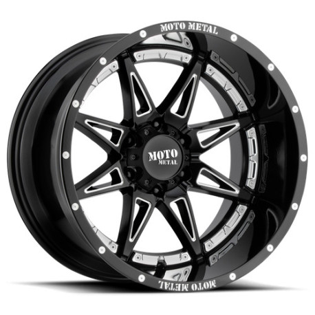 Alufelnik Moto Metal Moto Metal MO993 HYDRA felni 18x8.5 5x127 71.5 ET18, Fényes fekete | race-shop.hu