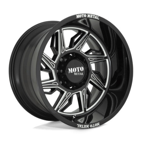 Alufelnik Moto Metal Moto Metal MO997 HURRICANE felni 20x10 6x135 87.1 ET-18, Fényes fekete left | race-shop.hu