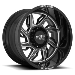 Moto Metal MO997 HURRICANE felni 20x10 6x139.7 106.1 ET-18, Fényes fekete right