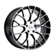 Alufelnik Petrol Petrol P2B felni 16x7 5x100 72.1 ET40, Fényes fekete | race-shop.hu