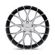 Alufelnik Petrol Petrol P2B felni 17x8 5x108 72.1 ET40, Fényes fekete | race-shop.hu
