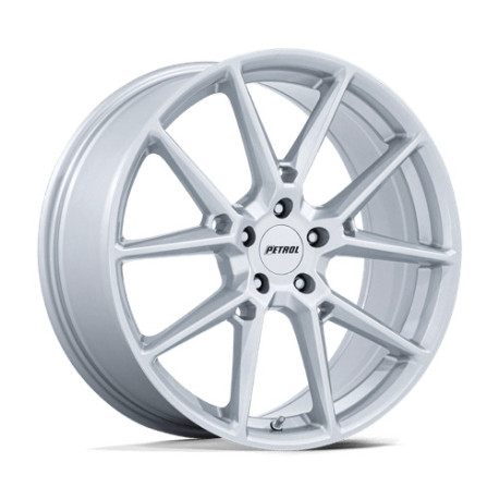 Alufelnik Petrol Petrol PE002 P1E felni 17x8 5x115 72.56 ET40, Fényes ezüst | race-shop.hu