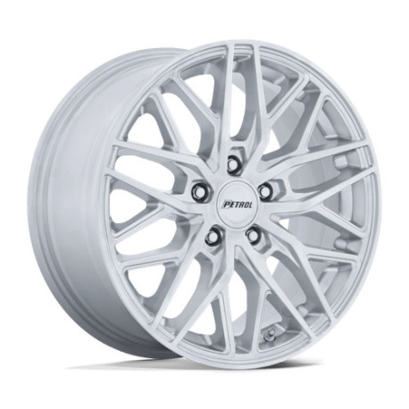 Alufelnik Petrol Petrol PE004 P3E felni 19x8.5 5x108 72.56 ET40, Fényes ezüst | race-shop.hu