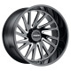 Alufelnik Tuff Tuff T2A felni 24x14 8x165.1 122.4 ET-72, Fényes fekete | race-shop.hu