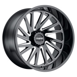 Tuff T2A felni 24x14 8x180 125.1 ET-72, Fényes fekete