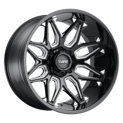 Tuff T3B felni 20x12 6x139.7 112.1 ET-45, Fényes fekete