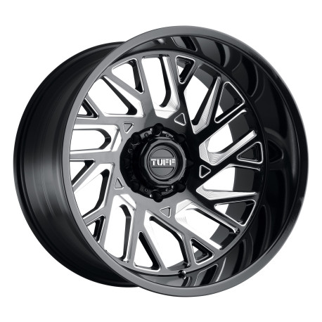 Alufelnik Tuff Tuff T4B felni 26x14 8x165.1 125.1 ET-72, Fényes fekete | race-shop.hu