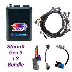 Link Gen3 LS bowdenes fojtószelepes csomag: G4X StormX motorvezérlő + LS motorkábelköteg