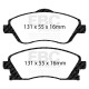 EBC Féktárcsák Fékbetétek EBC Redstuff Ceramic DP31476C | race-shop.hu