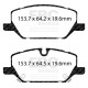 EBC Féktárcsák Fékbetétek EBC Redstuff Ceramic DP33117C | race-shop.hu