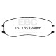 EBC Féktárcsák Fékbetétek EBC Racing SR21 Sintered DP8081.22SR21 | race-shop.hu