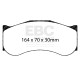 EBC Féktárcsák Fékbetétek EBC Racing SR21 Sintered DP8086.30SR21 | race-shop.hu