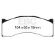 EBC Féktárcsák Fékbetétek EBC Racing SR21 Sintered DP8087.30SR21 | race-shop.hu
