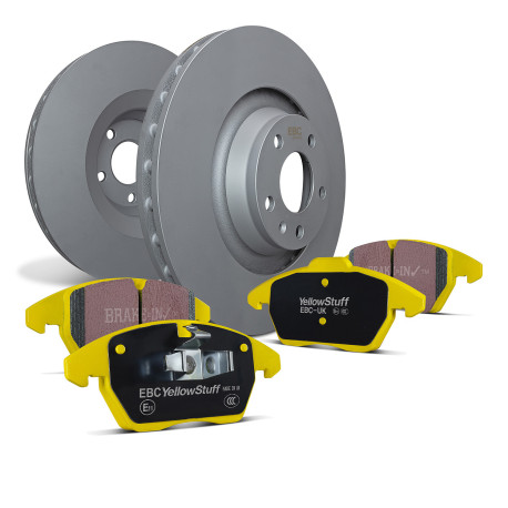 EBC Féktárcsák Első szett EBC PD03KF1549 - Féktárcsák Premium OE + Fékbetétek Yellowstuff | race-shop.hu