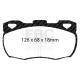 EBC Féktárcsák Első szett EBC PD04KF1008 - Féktárcsák Premium OE + Fékbetétek Bluestuff | race-shop.hu