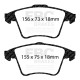 EBC Féktárcsák Első szett EBC PD06KF678 - Féktárcsák Ultimax Grooved + Fékbetétek Greenstuff | race-shop.hu
