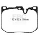 EBC Féktárcsák Első szett EBC PD12KF355 - Féktárcsák Turbo Grooved + Fékbetétek Redstuff Ceramic | race-shop.hu