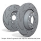 EBC Féktárcsák Hátsó szett EBC PD17KR043 - Féktárcsák BSD Grooved + Fékbetétek Redstuff Ceramic | race-shop.hu