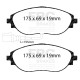 EBC Féktárcsák Első + Hátsó szett EBC PD40K2718 - Féktárcsák Premium OE + Fékbetétek Ultimax OE | race-shop.hu