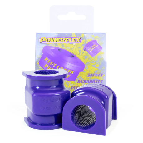 Poliuretán szilentblokkok POWERFLEX első stabilizátor szilent Mazda 2 DE (2007-), 22 mm (Road) | race-shop.hu
