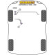 Continental GT (2003 - 2011) Powerflex Első alsó lengőkar szilent állítható dőlésszög Bentley Continental GT (2003 - 2011) Road Series | race-shop.hu
