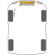Poliuretán szilentblokkok Powerflex Emelő adapter Bentley Bentayga (2016 - ON) Road Series | race-shop.hu
