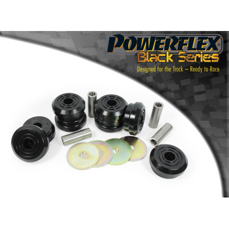 Poliuretán szilentblokkok Powerflex Hátsó, bölcső szilent Audi S4 Avant (1995-2001) Black Series | race-shop.hu
