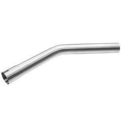 Rozsdamentes cső - könyök 45°- 57mm, hossz: 61 cm