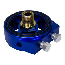 Olajszűrő adapter jeladók bekötéséhez RACES blue
