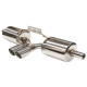 Cat backs RACES Kipufogó hatsó dob Porshe Boxter 986 2,5l 2,7l 3,2l 1997-04 | race-shop.hu
