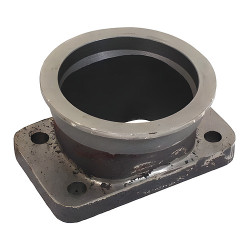 4 csavaros csatlakozó (Downpipe) T3-ról -3" V-band ver.2