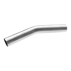 Rozsdamentes cső- könyök 30°- 63,5mm, hossz: 40cm