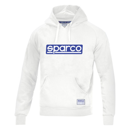 Pulóverek és kabatok Sparco férfi kapucnis pulóver ORIGINAL fehér | race-shop.hu