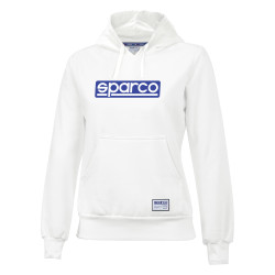 Sparco női kapucnis pulóver ORIGINAL LADY fehér