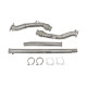 Down pipe, dump pipe Downpipe AUDI A4 2.7 1994-2001 biturbo decat | race-shop.hu